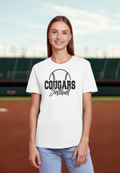 Cougars Softball Tee